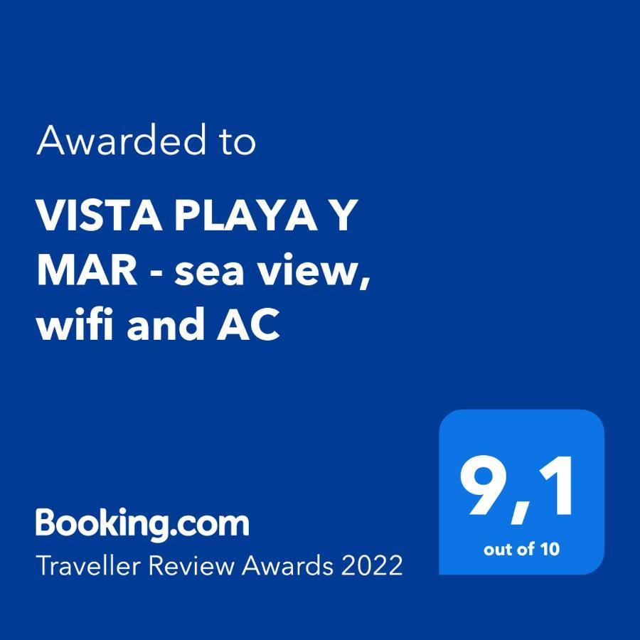 شقة Vista Playa Y Mar - Sea View, Wifi And Ac ميلينارا المظهر الخارجي الصورة