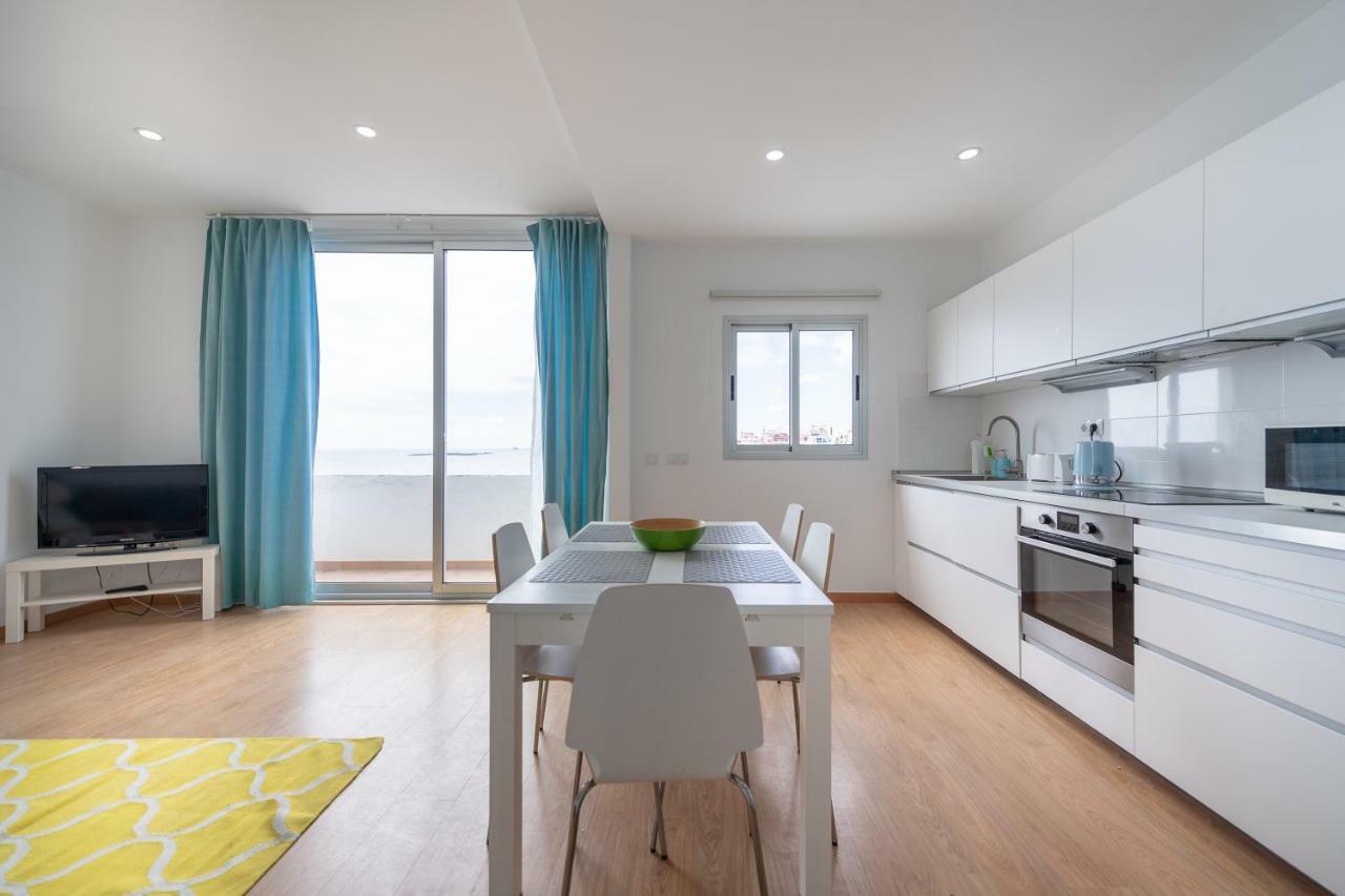 شقة Vista Playa Y Mar - Sea View, Wifi And Ac ميلينارا المظهر الخارجي الصورة